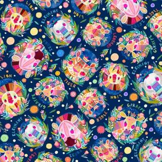 rosy monster happy motif quilting parker-