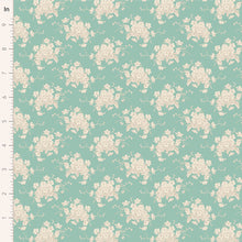 Load image into Gallery viewer, Sunday Brunch - White Flower - Teal