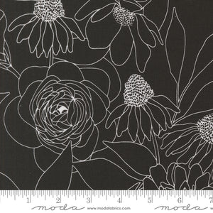 Botany - Etched Floral - Ink