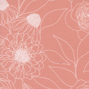 Botany - Etched Floral - Camellia