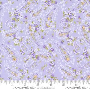 Georgia - Floral Paisley - Lavender