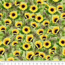 Load image into Gallery viewer, Sunshine &amp; Sunflowers Splatter in Light Green