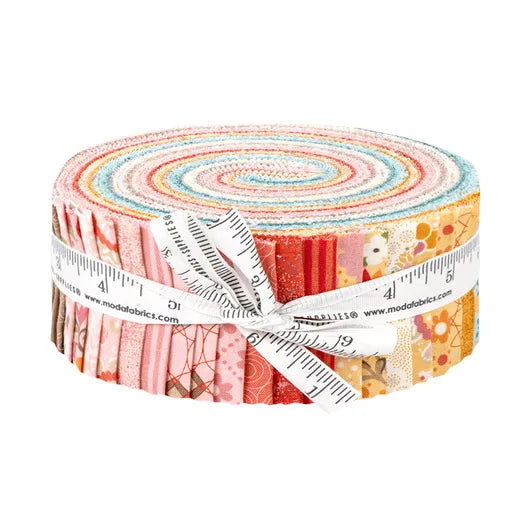 Moda's Sunday Brunch - 2.5 inch Jelly Roll - 40 pieces