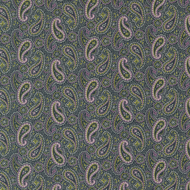 Goodnight Irene - Arthur's Tie Paisley - Graphite