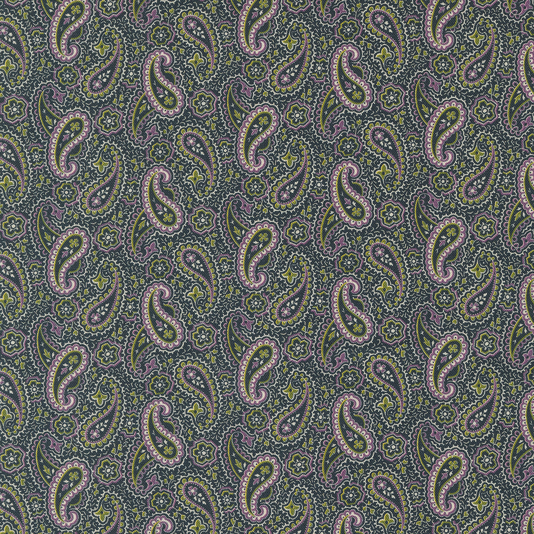 Goodnight Irene - Arthur's Tie Paisley - Graphite