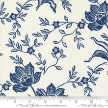 Load image into Gallery viewer, Denim &amp; Daisies - Woodcut in Ivory