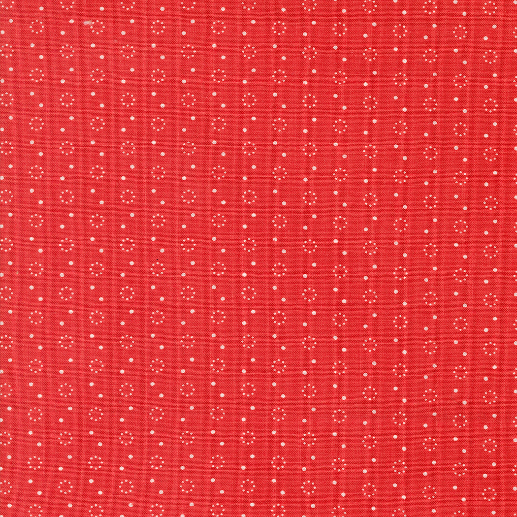 Portofino - Dots - Pomegranate