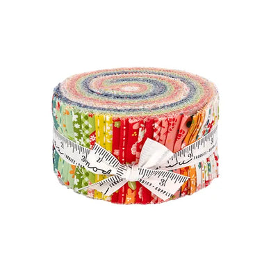 Raspberry Summer - 2.5 inch Jelly Roll - 40 pieces