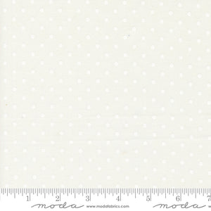 3 Sisters Vintage Linens - Perfect Dots - Cream