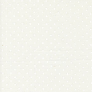 3 Sisters Vintage Linens - Perfect Dots - Cream