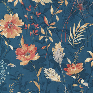 Sandalwood - Floral Meadow - Indigo