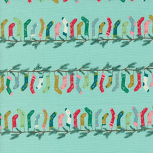 Load image into Gallery viewer, Cozy Wonderland - Stocking Stripe - Aqua