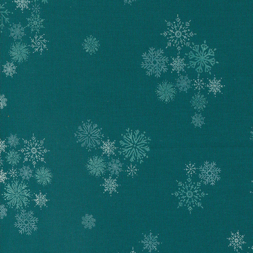 Cozy Wonderland - Snowflake - Teal