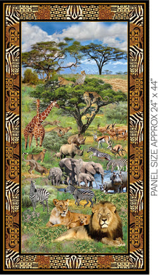 Serengeti Plains Panel