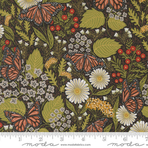 Bee Garden - Summer Butterfly Black Metallic