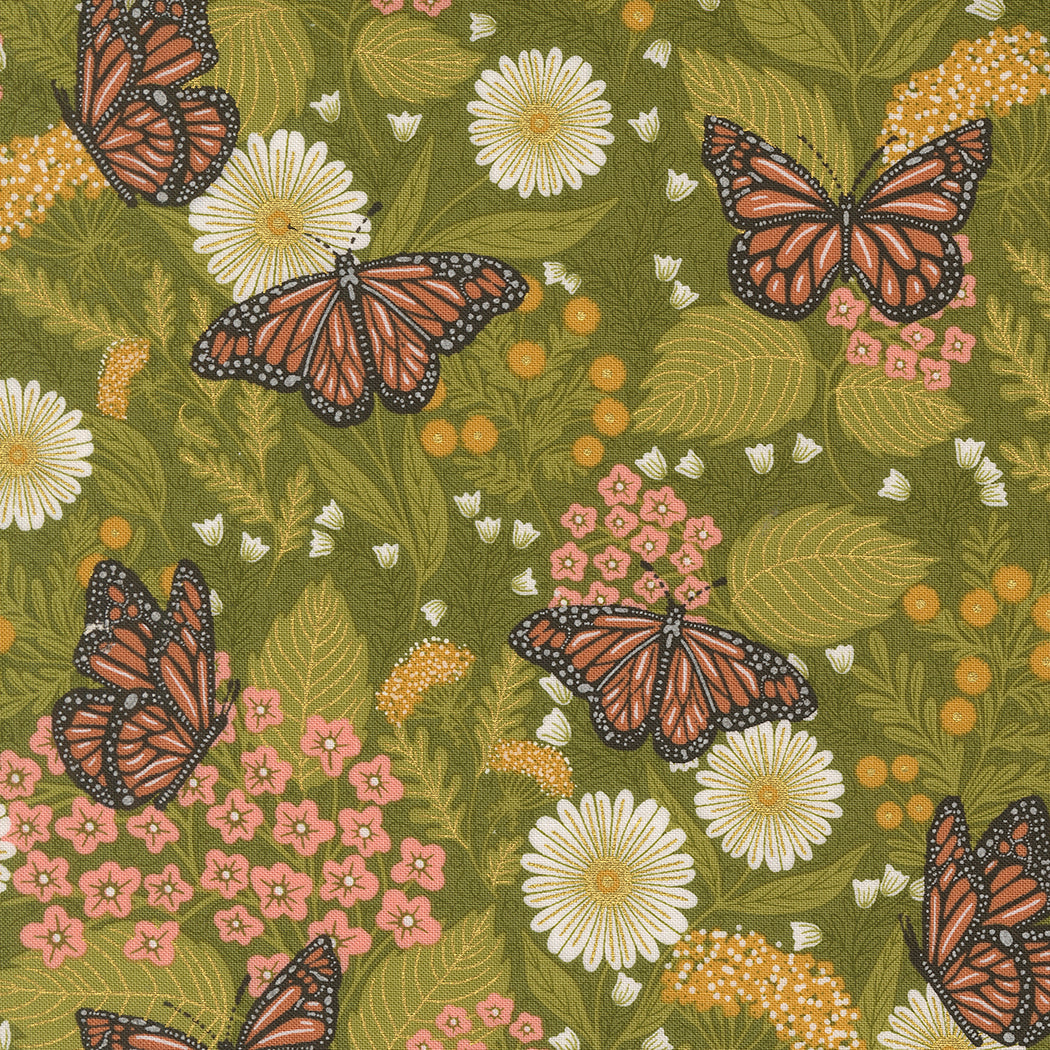 Bee Garden - Summer Butterfly Ivy Metallic