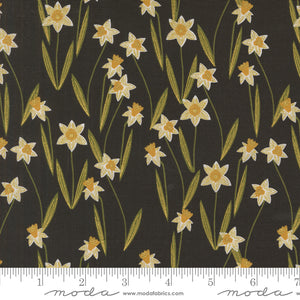 Bee Garden - Daffodils Black Metallic