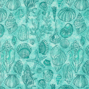 Serena Shores - Shells Aqua