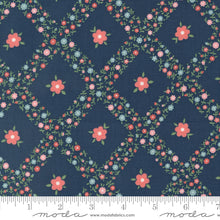 Load image into Gallery viewer, Rosemary Cottage - Trellis - Navy