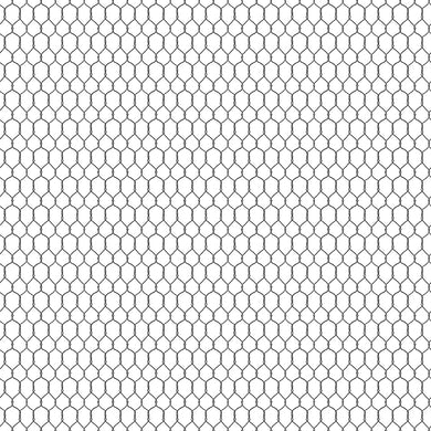 Farm Livin' - Chicken Wire White