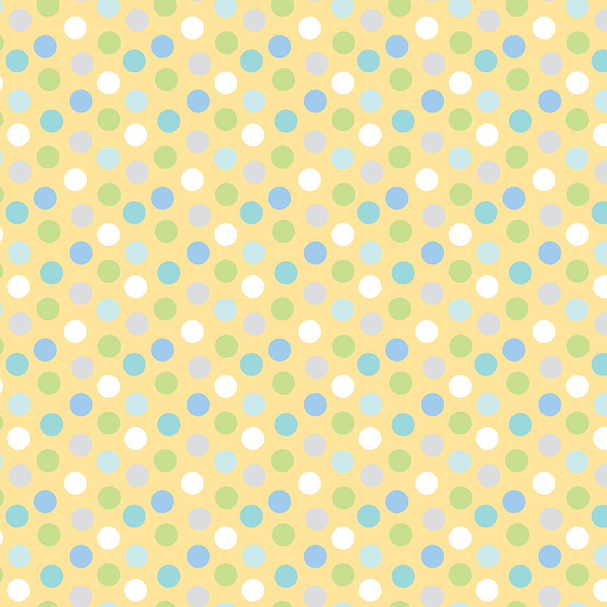 Special Delivery - Polka Dots Yellow