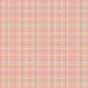 Love Me More - Plaid in Coral