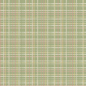 Love Me More - Plaid in Green