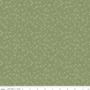 Love Me More - Tiny Floral in Green