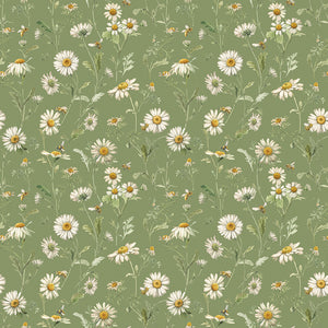 Love Me More - Daisies in Green