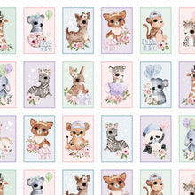 Load image into Gallery viewer, Animal Babies Vignettes Multi