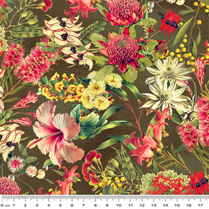 Aussie Florals Olive