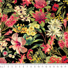 Load image into Gallery viewer, Aussie Florals Black