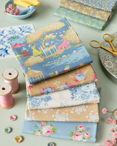 Sunday Brunch Fat Quarter Bundle - Blues