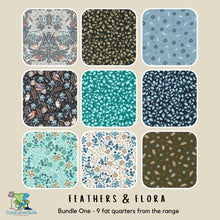 Load image into Gallery viewer, Feathers &amp; Flora Fat Quarter Bundle One