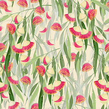 Load image into Gallery viewer, Gum Blossom Cream Backing - 108&quot; (sold by 1/2 metre)