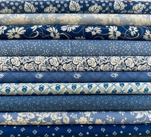 Load image into Gallery viewer, Our Blue Bundle - 10 Fat Quarters