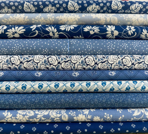 Our Blue Bundle - 10 Fat Quarters