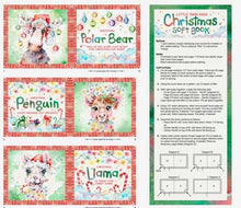 Load image into Gallery viewer, Little Darlings Christmas Soft Book Panel