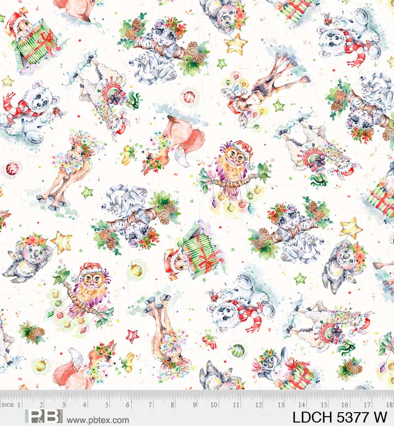 Little Darlings Christmas - Christmas Characters - White