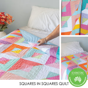 Squares in Squares Quilt Kit