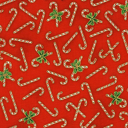 Holiday Charms - Candy Canes Red