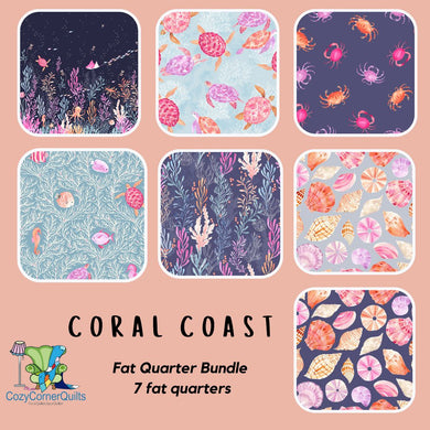 Coral Coast Fat Quarter Bundle