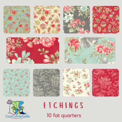 Etchings Bundle - 10 Fat Quarters