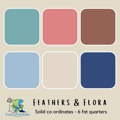 Feathers & Flora - Tilda Solids Fat Quarter Bundle