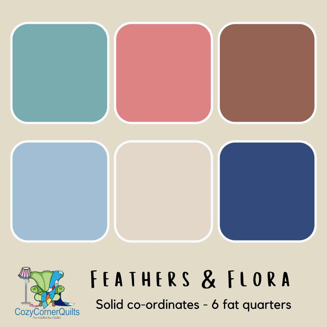 Feathers & Flora - Tilda Solids Fat Quarter Bundle