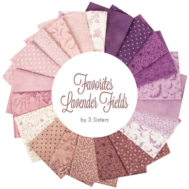 3 Sisters Lavender Fields - Fat Quarter Bundle – 21 pieces