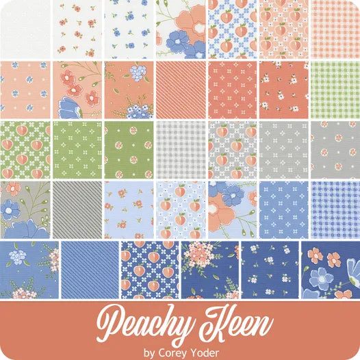 Peachy Keen - Charm Squares