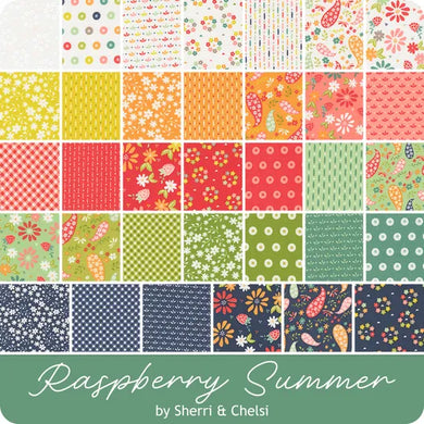 Raspberry Summer - Charm Squares