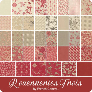 Rouenneries Trois - Fat Eighth Bundle - 38 pieces