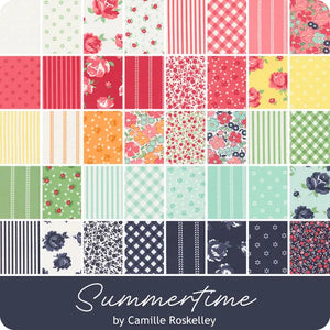 Summertime - 2.5 inch Jelly Roll - 40 pieces